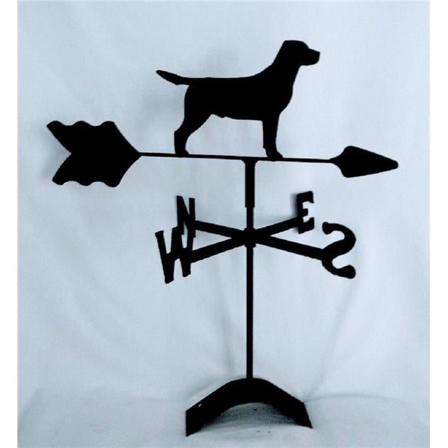 The Lazy Scroll labroof Labrador Retriever Roof Mount Weathervane