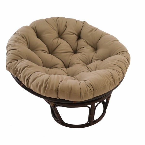 Bali 42-inch Papasan Chair with Twill Cushion