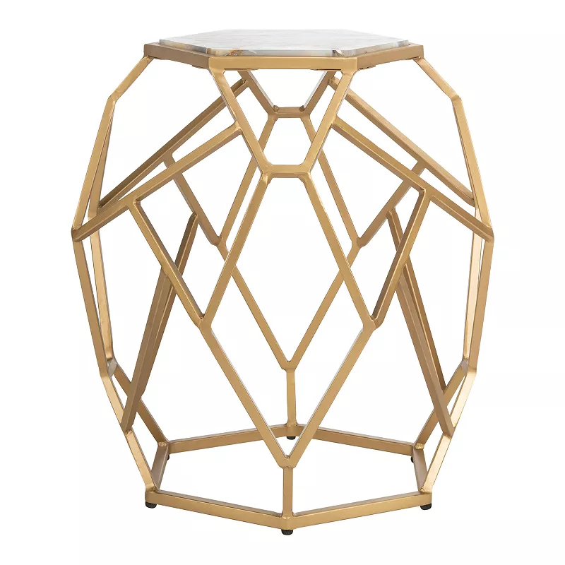 Safavieh Ava Geometric Accent Table