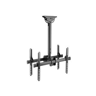 ProMounts Large Double-Sided Tilt Ceiling Mount TVs 37-80in. to 99lbs. each Dual Back-to-back Easy to install TV Ceiling Mounts UC-PRO320B