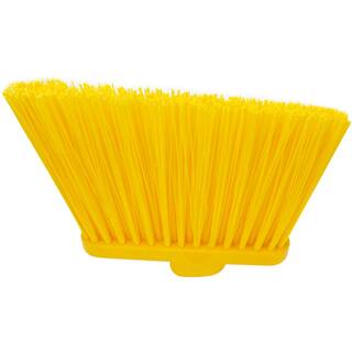 CFS Brands Sparta 12 in. Yellow Polypropylene Unflagged Upright Broom Head (12-Pack) 36868EC04