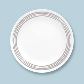 Corelle 16-piece Brushed Silver Glass Dinnerware Set (Service for 4) 1145807