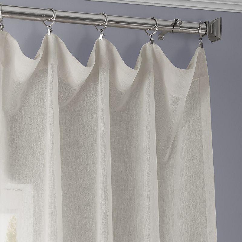 EFF 1-pack Solid Sheer Window Curtain