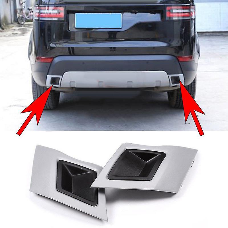 Born Pretty 2pcs Car Abs Tail Exhaust Cover Trim For Land Rover Discovery 5 Lr5 L462 Hse