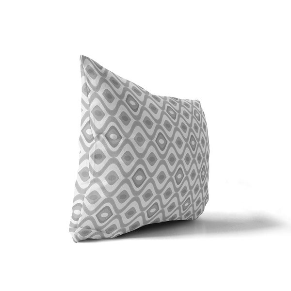 YE LIGHT GREY Indoor|Outdoor Pillow By Terri Ellis