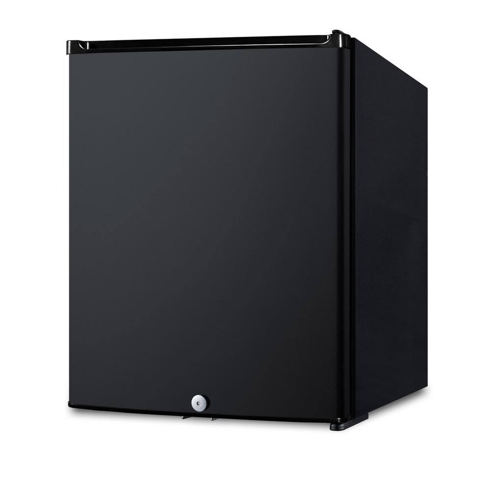 Summit Appliance 16 in. 0.7 cu. ft. Mini Fridge without Freezer in Black MB12B