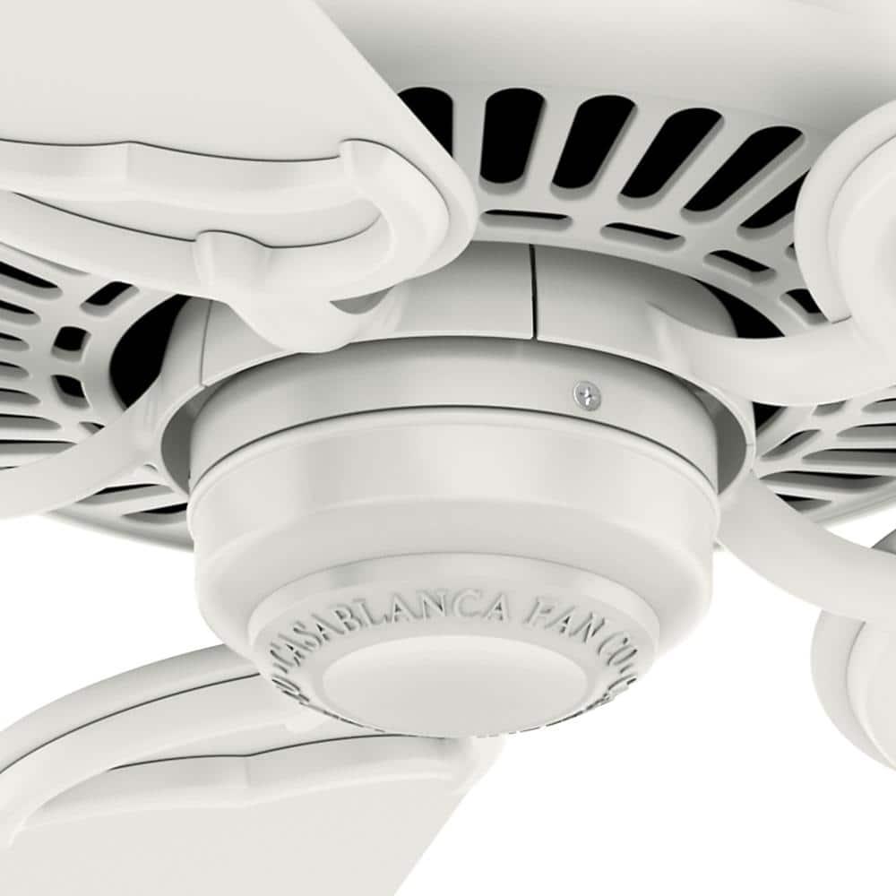 Casablanca Panama 54 in Indoor Fresh White Ceiling Fan