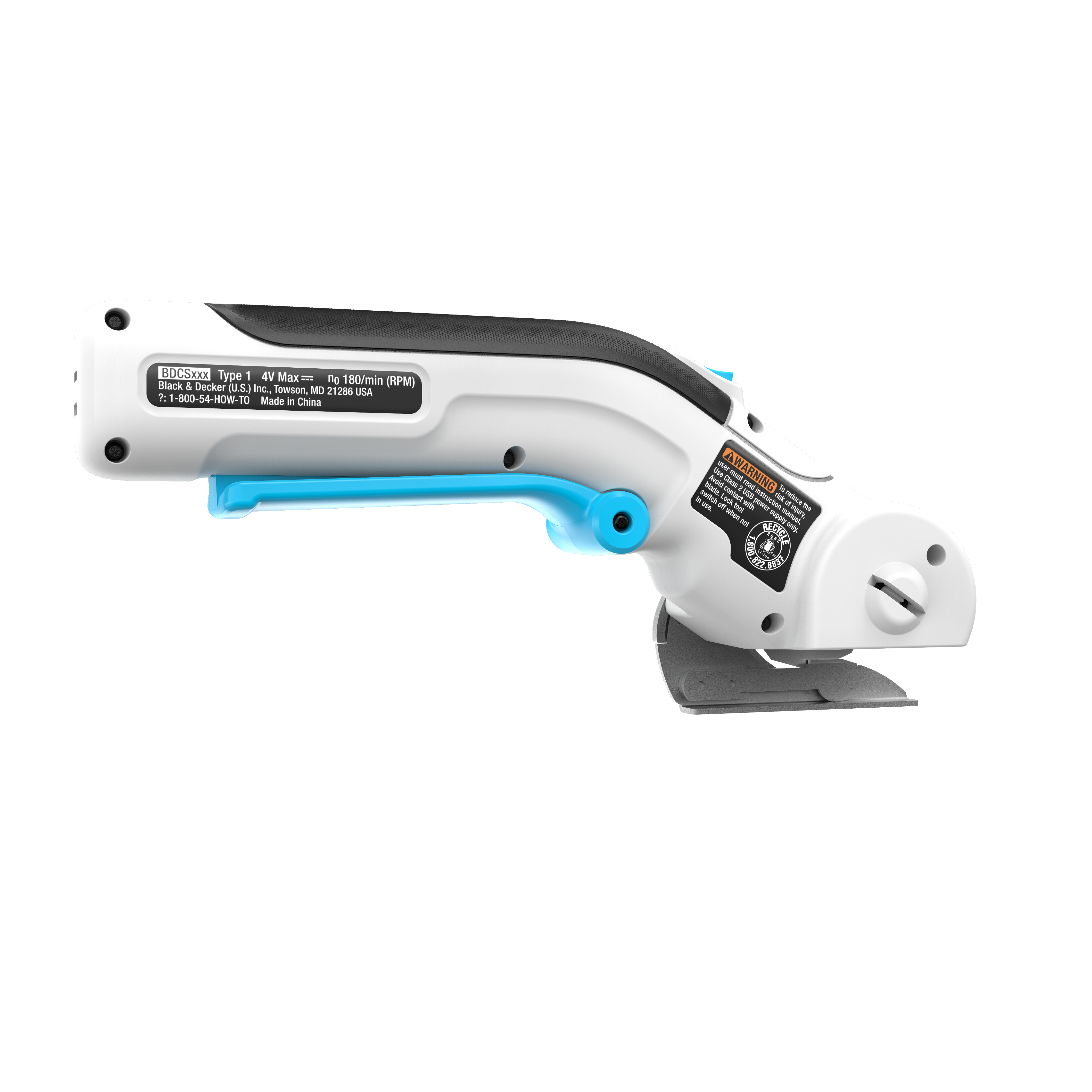 4V MAX* Cordless Rotary Cutter, USB Rechargeable