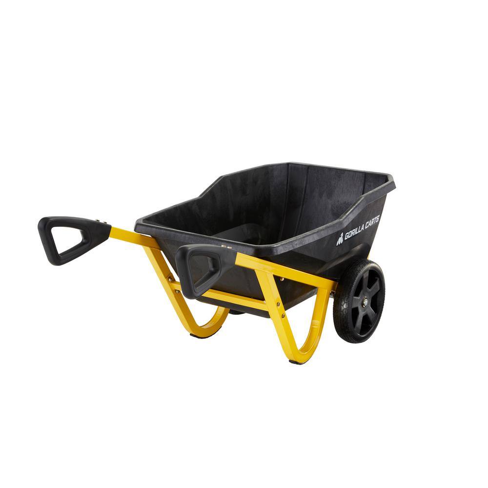 GORILLA CARTS 7 cu. ft. Evolution Poly Yard Cart GCR-7