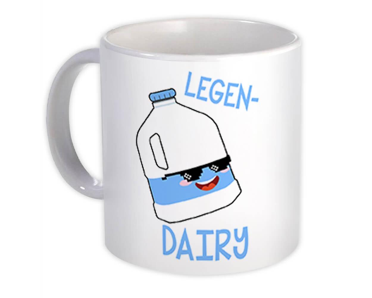 Gift Mug: Milk Bottle Dairy Product Legendary