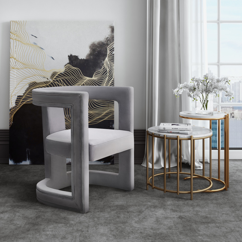 Ada Chair   Transitional   Armchairs And Accent Chairs   by HedgeApple  Houzz