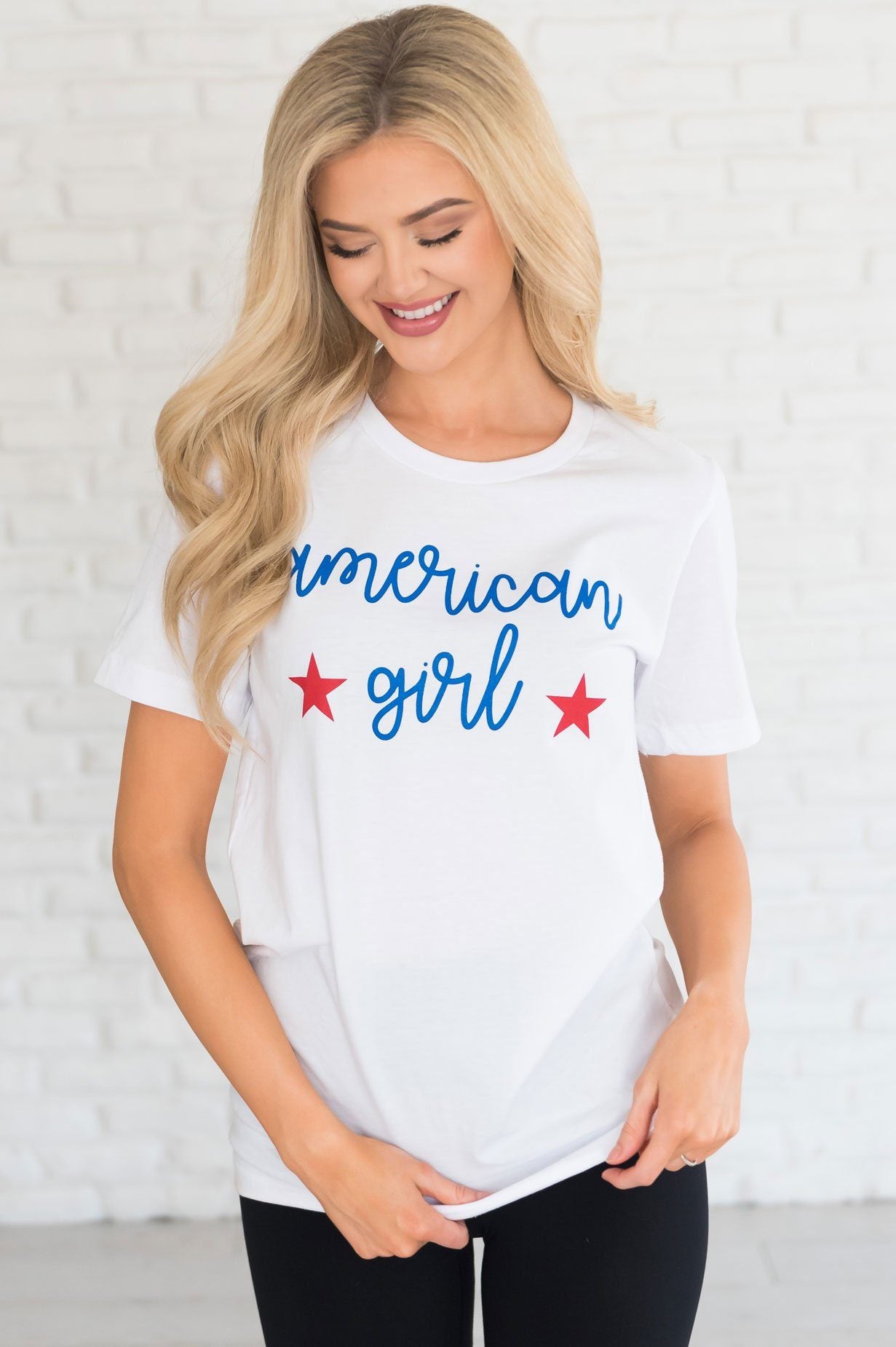 American Girl Modest Graphic Tee