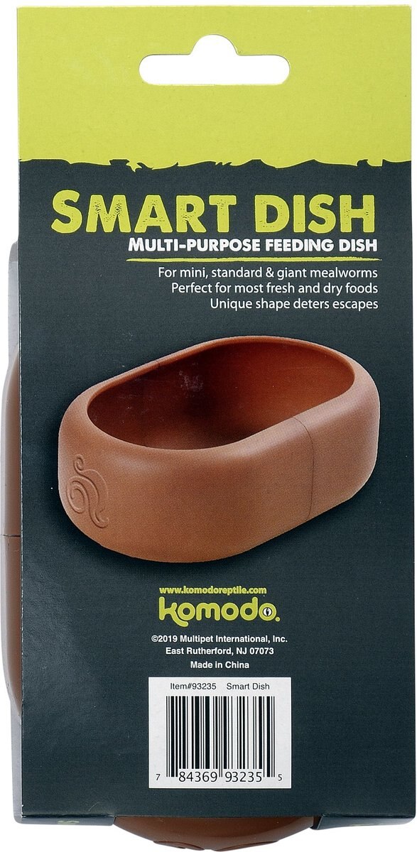 Komodo Smart Dish， Brown， Small