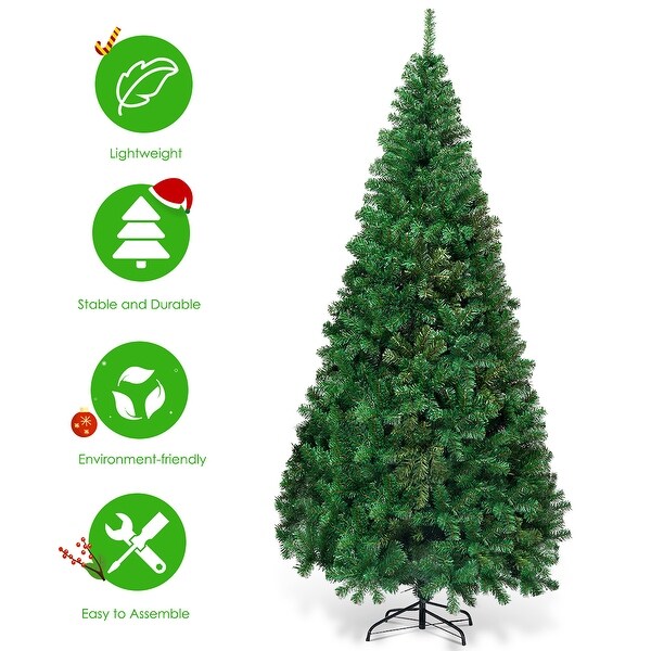 Artificial Christmas Tree with Solid Metal Stand