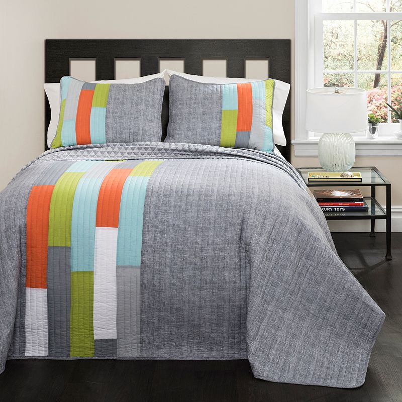 Lush Decor Shelly Stripe Quilt