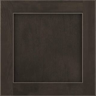 American Woodmark San Mateo 12-78 in. W x 13 in. D x 34 in. H Cabinet Door Sample in Maple Slate 98167