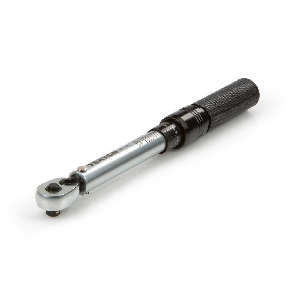 TEKTON 14 in. Drive Dual-Direction Click Torque Wrench (10-150 in.lb.) TRQ21101