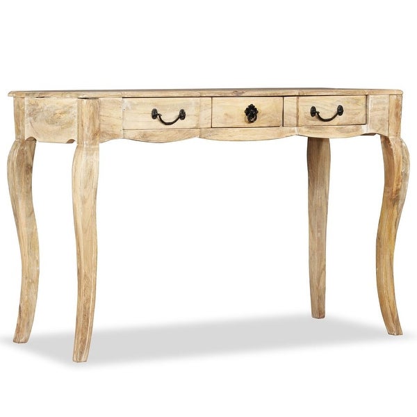 vidaXL Console Table Solid Mango Wood 47.2