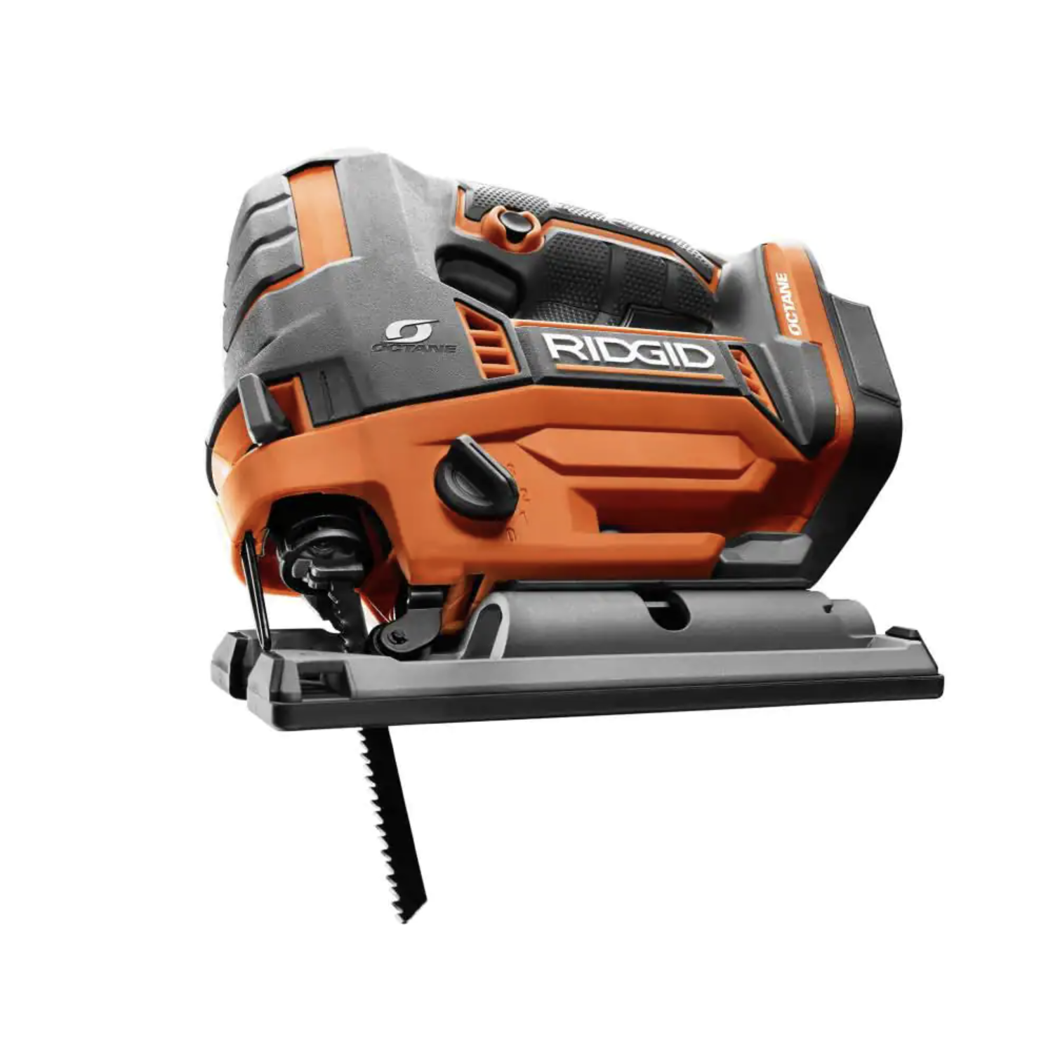 Ridgid 18V OCTANE Brushless Cordless 2-Tool Combo Kit with Compact Fixed Base Router and Jig Saw， Tools Only