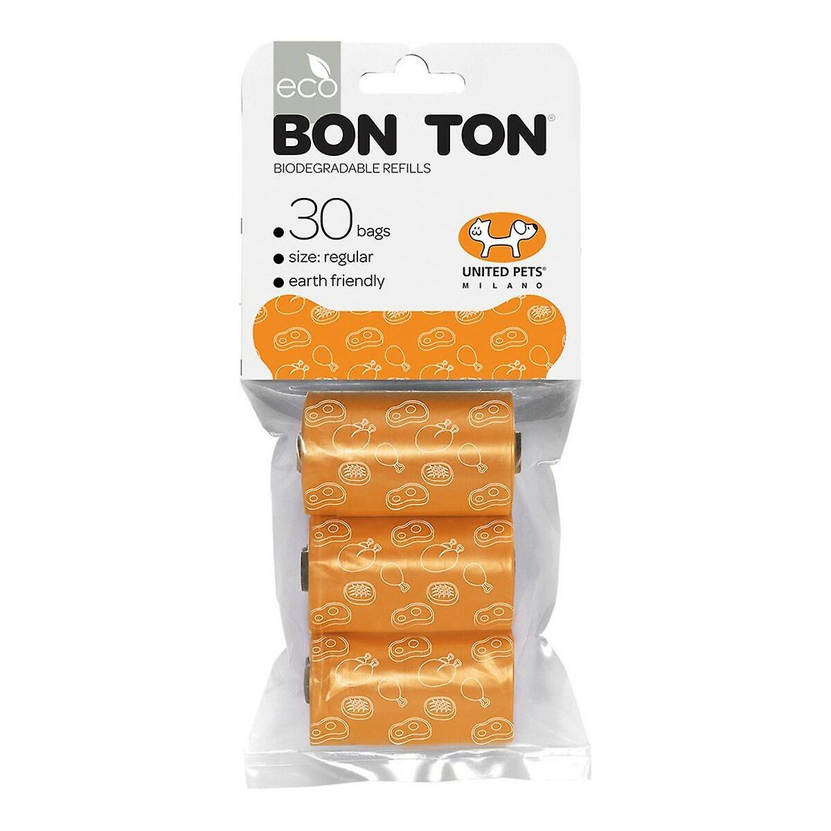 Sanitary bags United Pets Bon Ton Regular Dog Orange (3 x 10 uds)