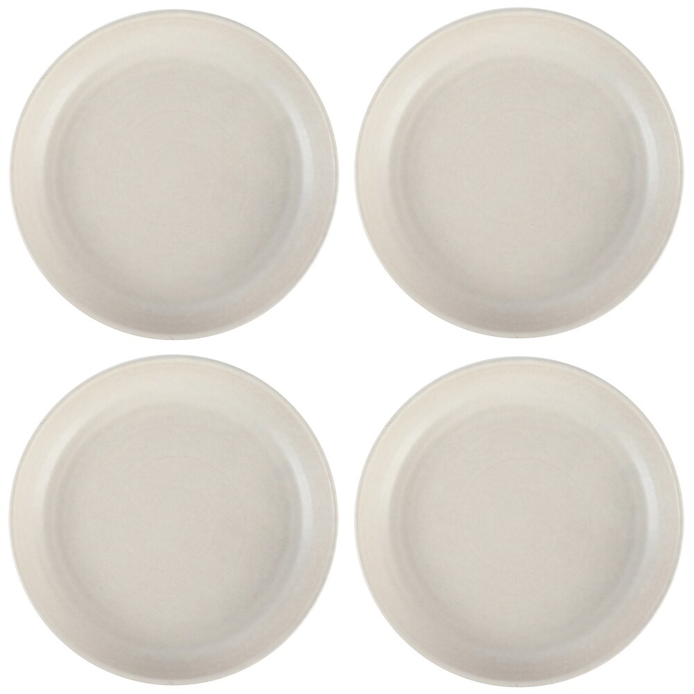 Cravings By Chrissy Teigen 4Pc 8In Stoneware Dinner Bowl Set Oat Milk   8 in