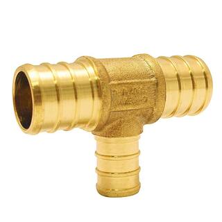 Apollo 34 in. x 34 in. x 12 in. Brass PEX-B Barb Reducing Tee APXT343412