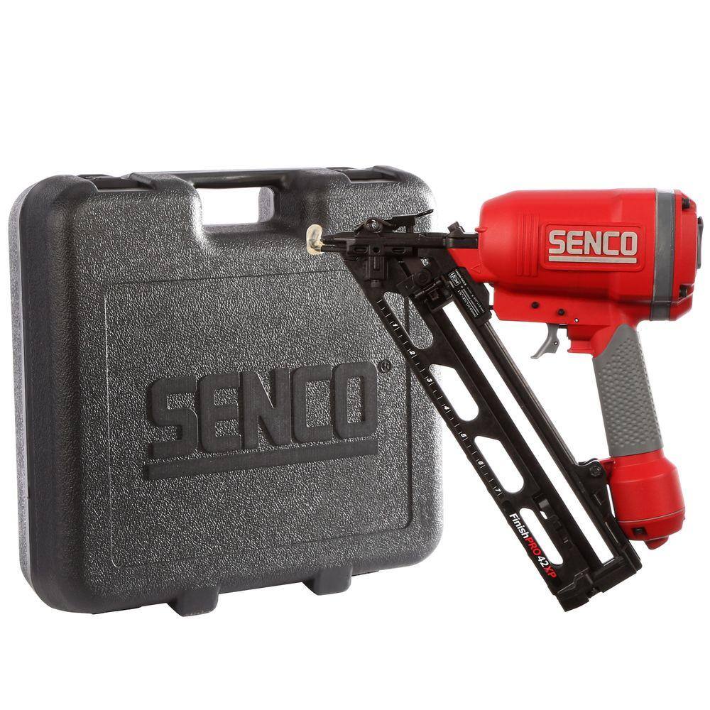 Senco 15-Gauge 2 12 in Angled Finish Nailer 4G0001N