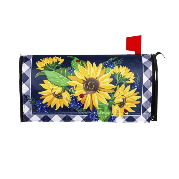 Evergreen Enterprises Sunflower Welcome Mailbox Cover