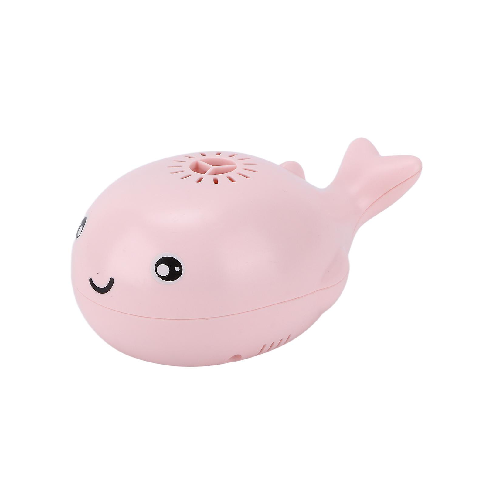 Whale Bath Toy Cute Usb Charging Portable Whales Toys Floating Ball For Children Giftpink