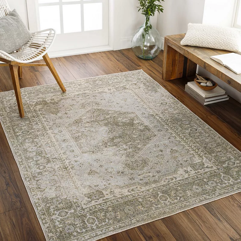 Edmond Traditional Washable Area Rug