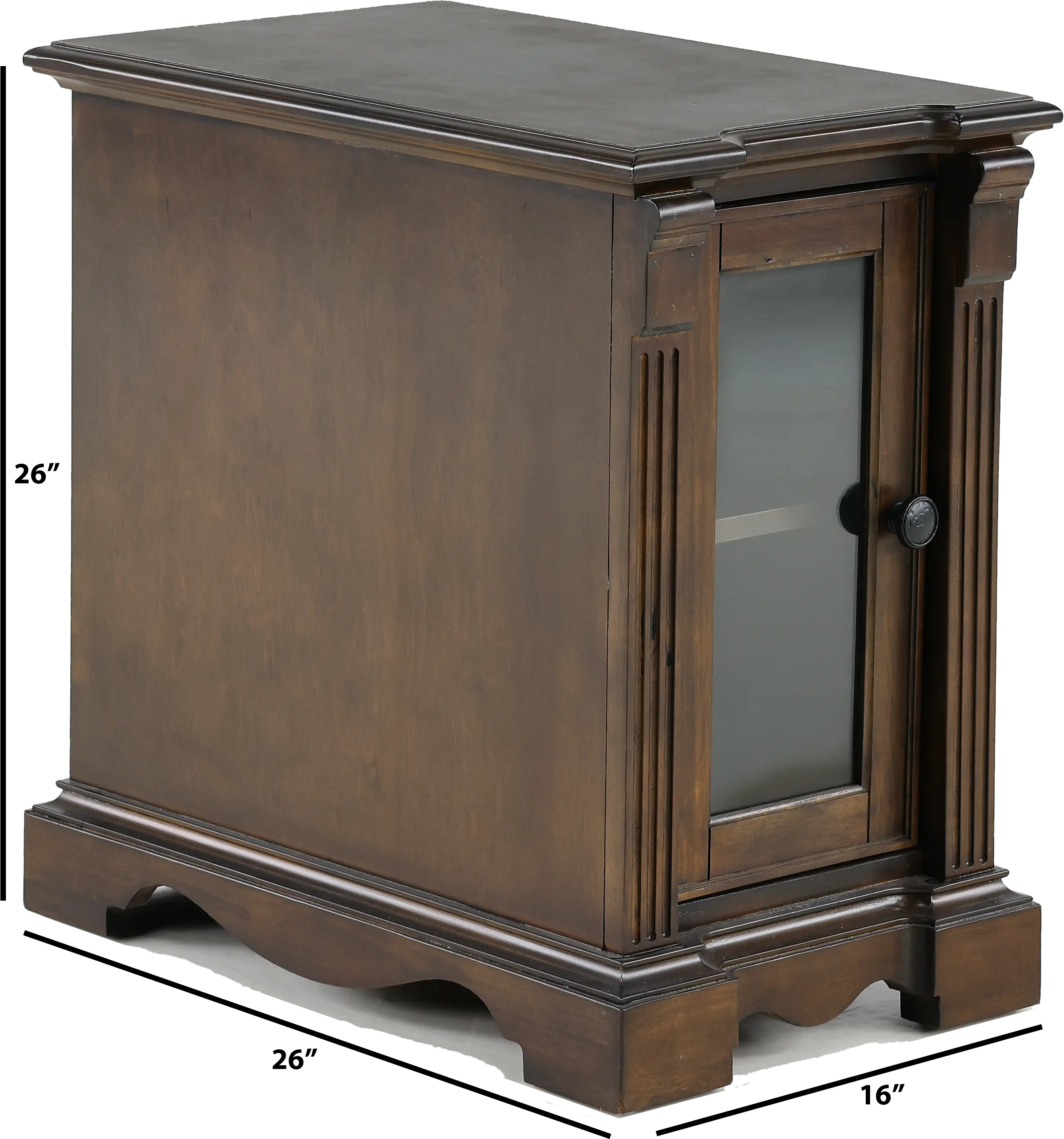 Belhamy Park Walnut Side Table