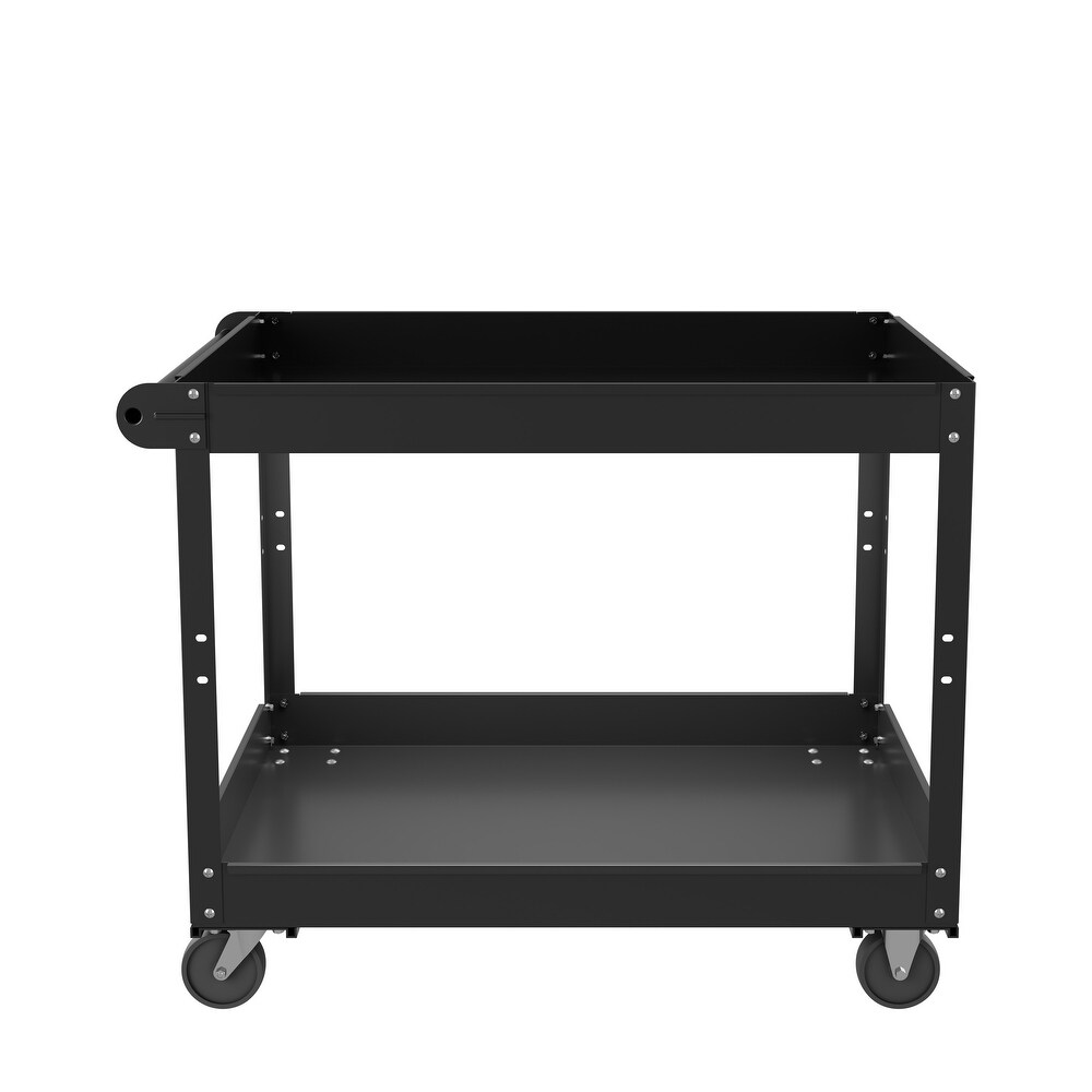 Hirsh RTA Utility Cart 36 x 24  Black   6.100 X 26.380 X 38.980