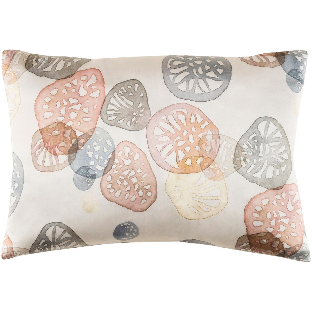 Decorative Stotfold Multi Throw Pillow Cover (13 x 19)