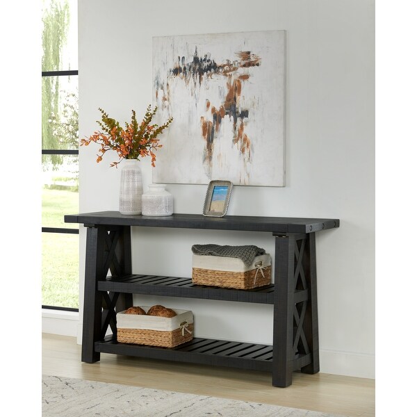 Bolton Solid Wood Sofa Console Table by Martin Svensson Home