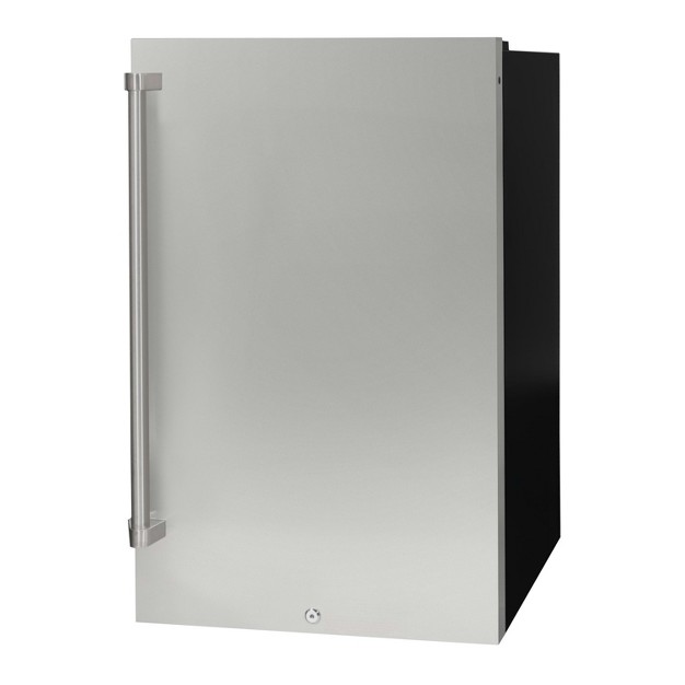 Danby Dar044a1sso 4 4 Cu Ft Outdoor Fridge In Stainless Steel