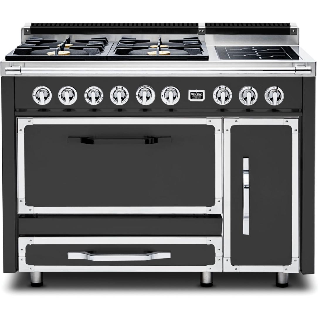 Viking 48-inch Freestanding Dual Fuel Range with True Convection Technology TVDR481-4ICS