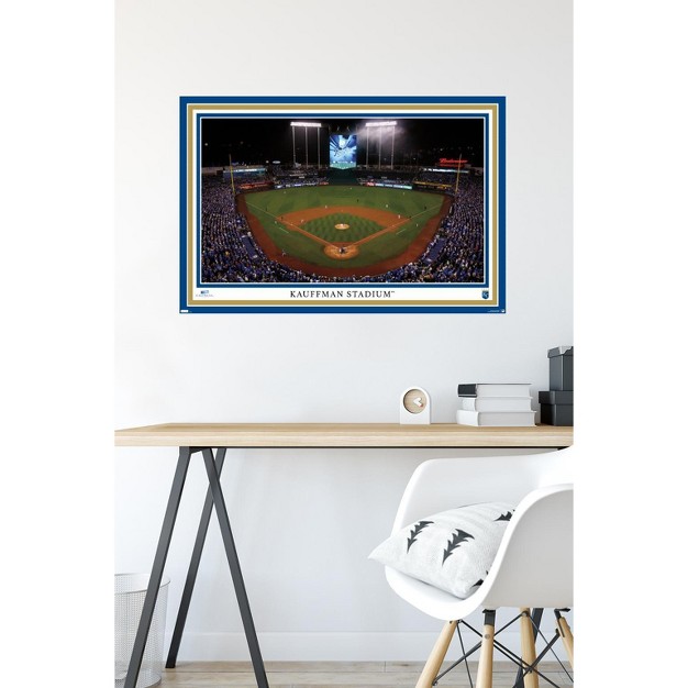 Trends International Mlb Kansas City Royals Kauffman Stadium 22 Unframed Wall Poster Prints