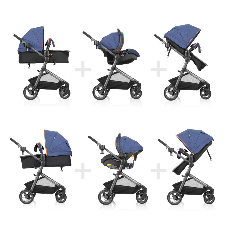 Pivot Vizor Travel System with LiteMax Infant Car Seat