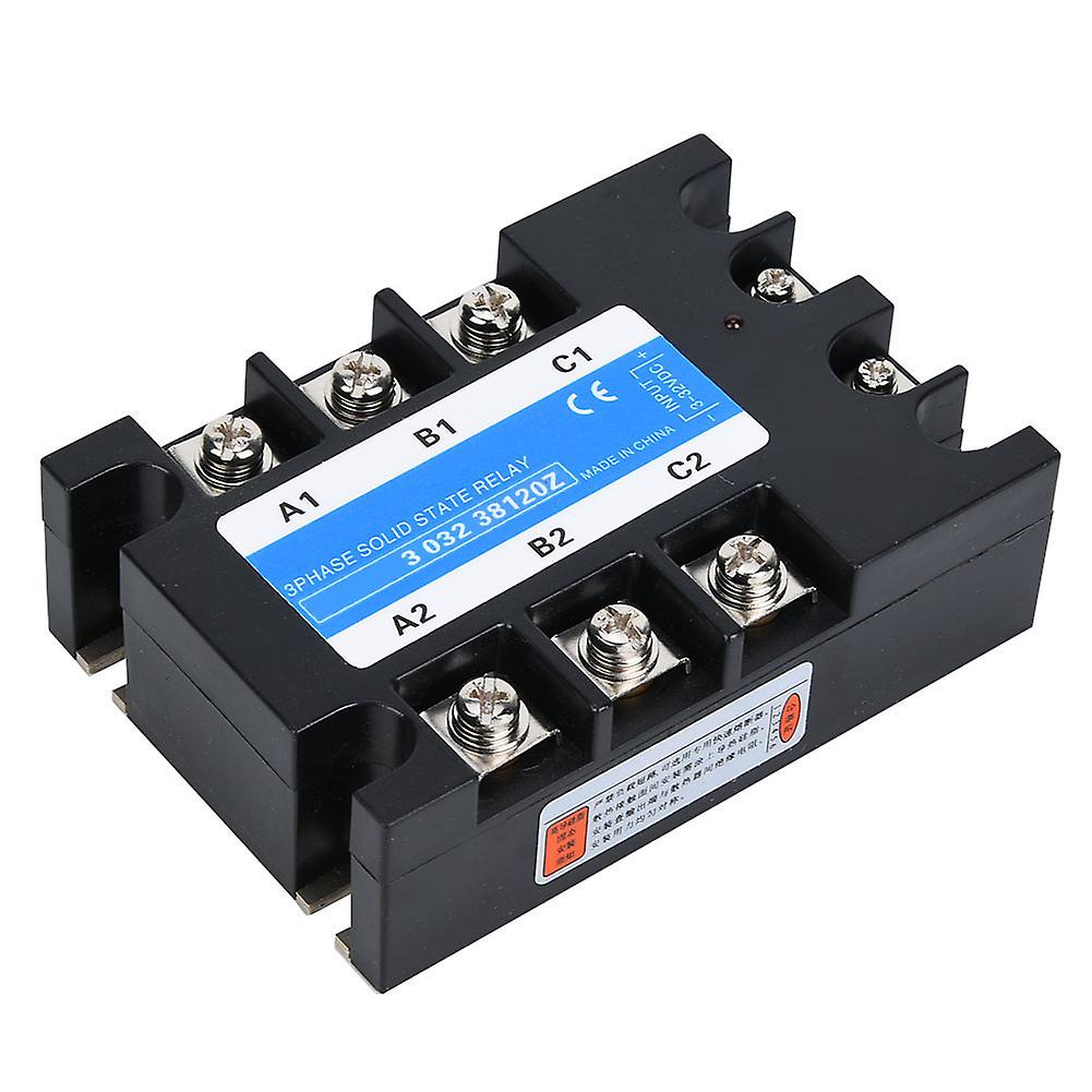 Three Phase Solid State Relay 3-32vdc Input Dc-ac Electrical Equipment For Cnc Machineryberm-3 032 38120z120a