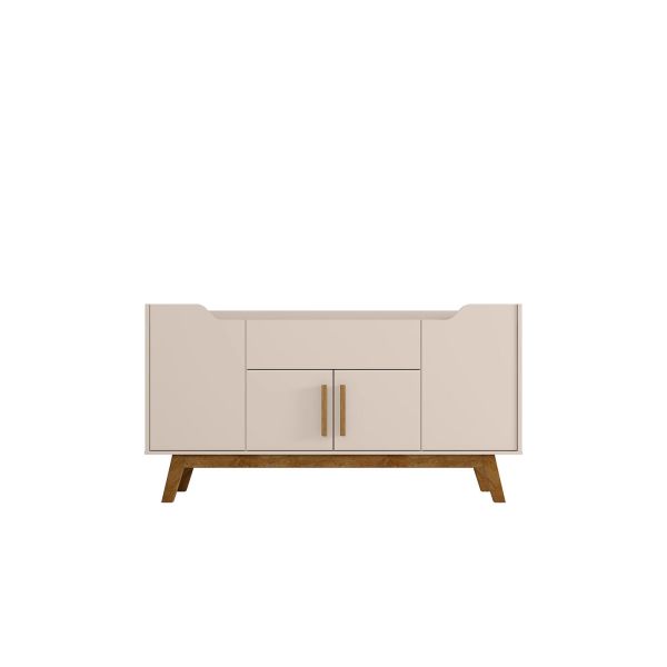 Addie 53.54 Sideboard in Off White and Cinnamon