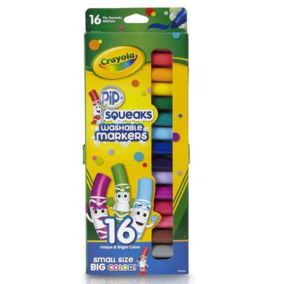 Crayola BIN588703 Pip Squeaks Markers 16 Ct Short ...