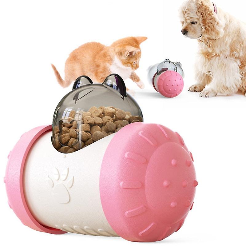 Durable cat puzzle tumbler treat toy