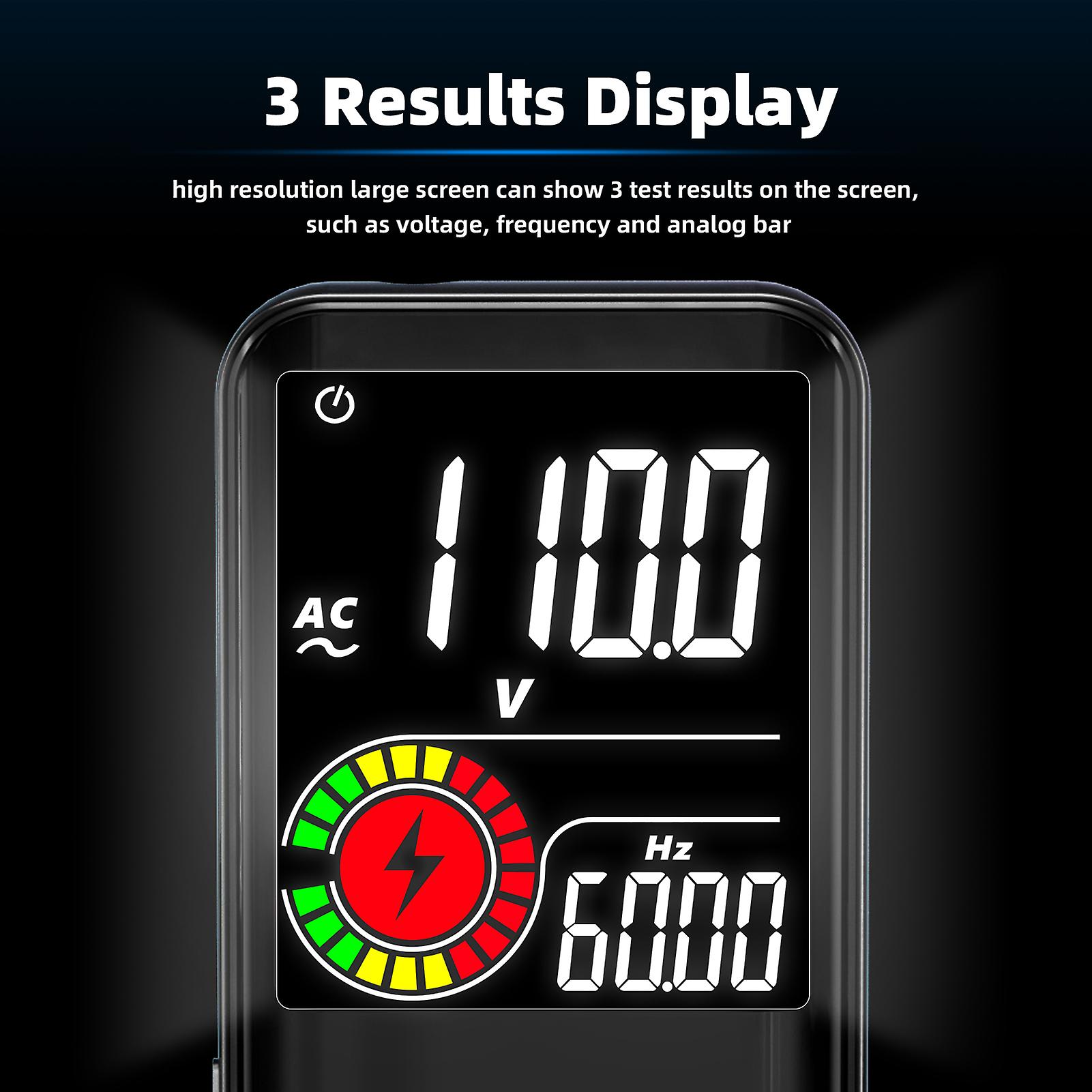 Digital Multimeter Auto Ranging Ac/dc Voltage Meter Resistance Capacitance Volt Ohm Tester Multitester