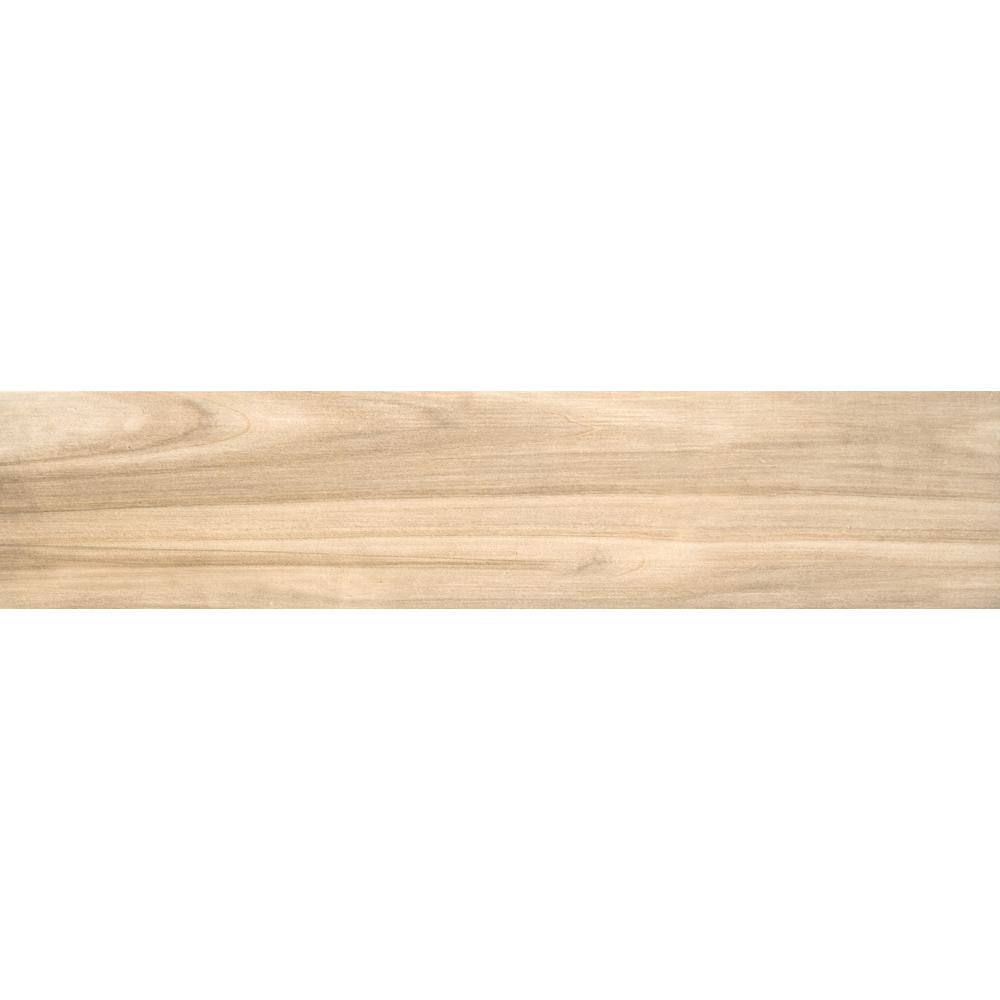 MSI Lanikai Driftwood 8 in. x 36 in. Matte Porcelain Wood Look Floor and Wall Tile (14 sq. ft.Case) NHDLANDRI8X36