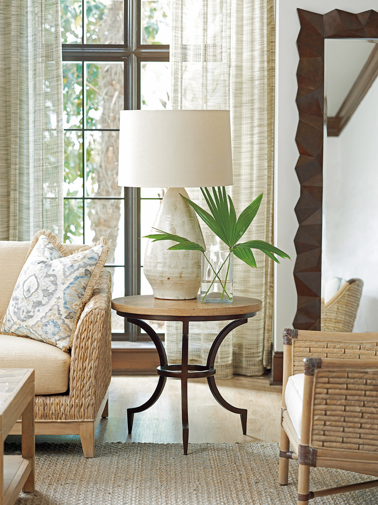 Flemming Round End Table   Transitional   Side Tables And End Tables   by Lexington Home Brands  Houzz