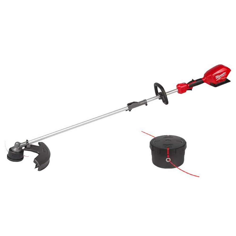 Milwaukee M18 FUEL 18V LithiumIon Cordless Brushless String Grass Trimmer w Attachment Capability and Replacement Trimmer Head