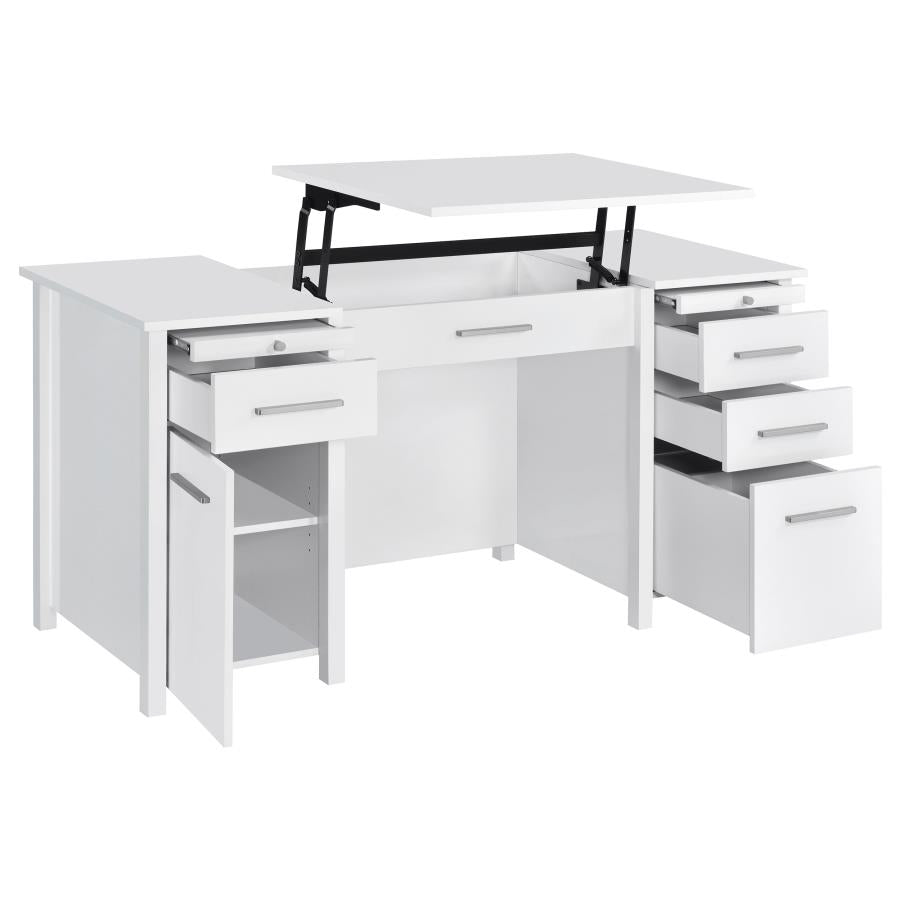 Dylan 4-Drawer Lift Top Office Desk-801573