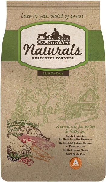 Country Vet Naturals 28-16 Grain-Free Dog Food