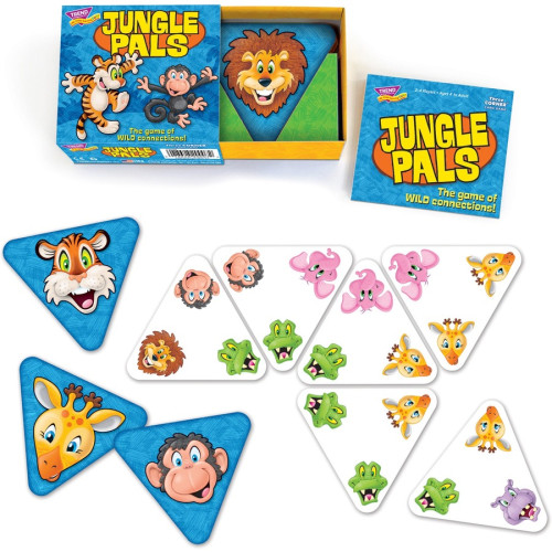 Trend Jungle Pals Three Corner Card Game (T20007)