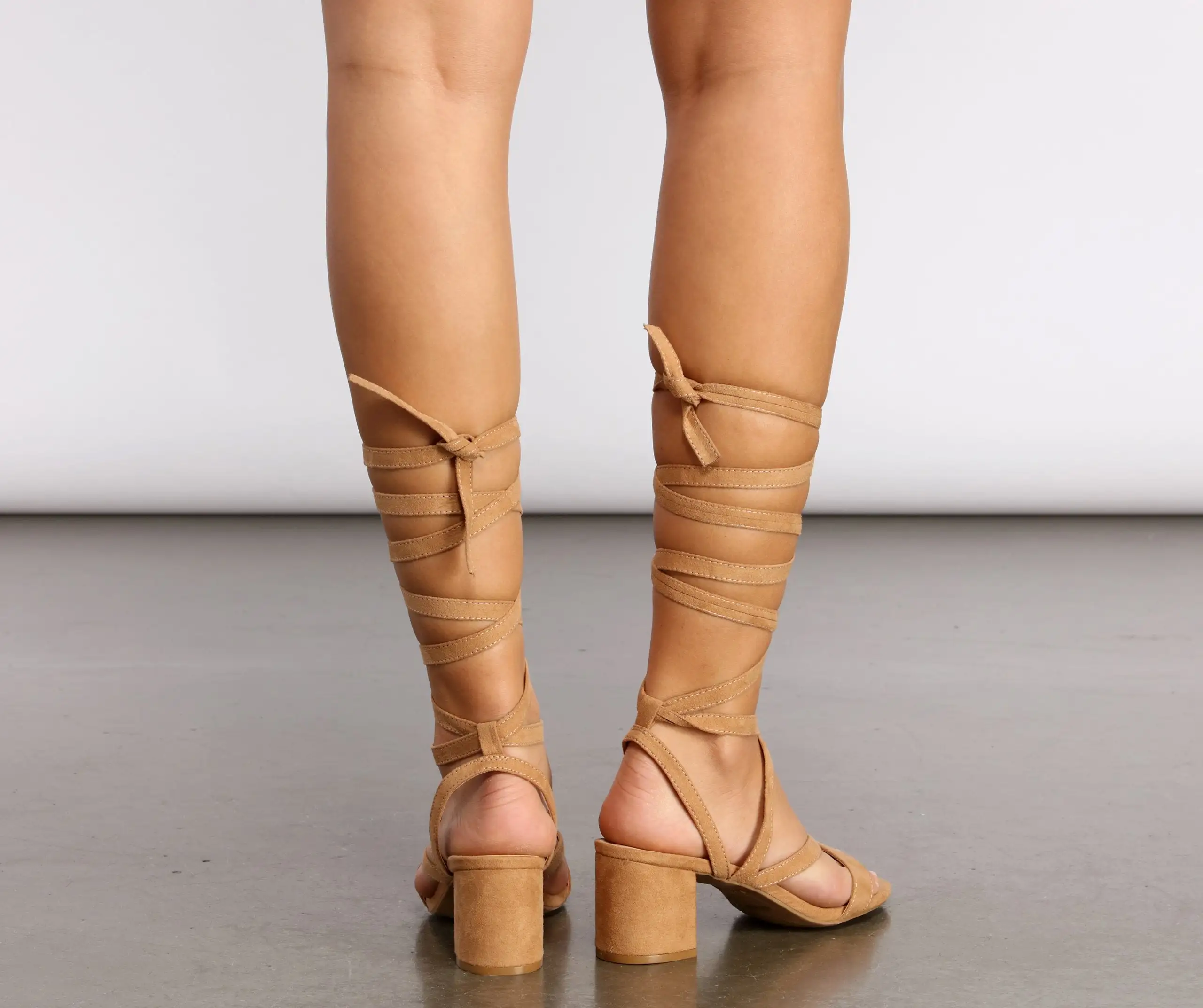 Less Is More Strappy Low Heels